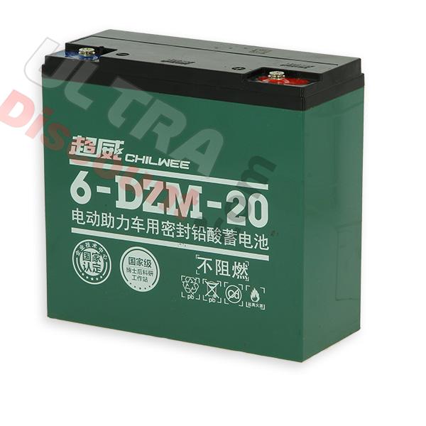 BATTERIA 12V20AH 6-DZM 20, Ricambi ATV elettrici CRZ