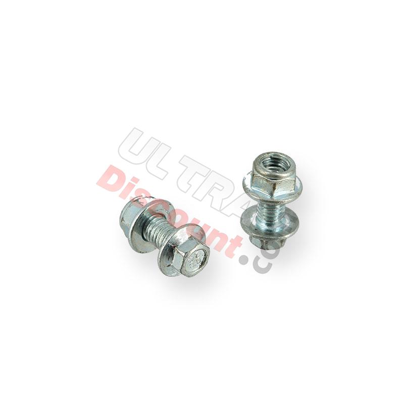 Coppia di viti M8 15mm Quad Bigfoot, Ricambi Quad 110cc - 125cc Coppia di viti M8 15mm Quad Bigfoot, Ricambi Quad 110cc - 125cc
