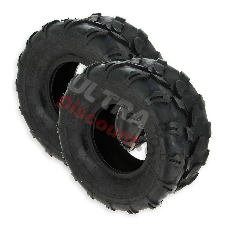 Coppia di pneumatici posteriori per Quad 200cc JYG (18-9.50-8), Ricambi Quad cinesi 200cc