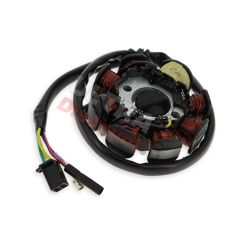Statore magnetico di avviamento per Quad Shineray 200cc (XY200ST-6A), Ricambi Shineray 200 ST6A