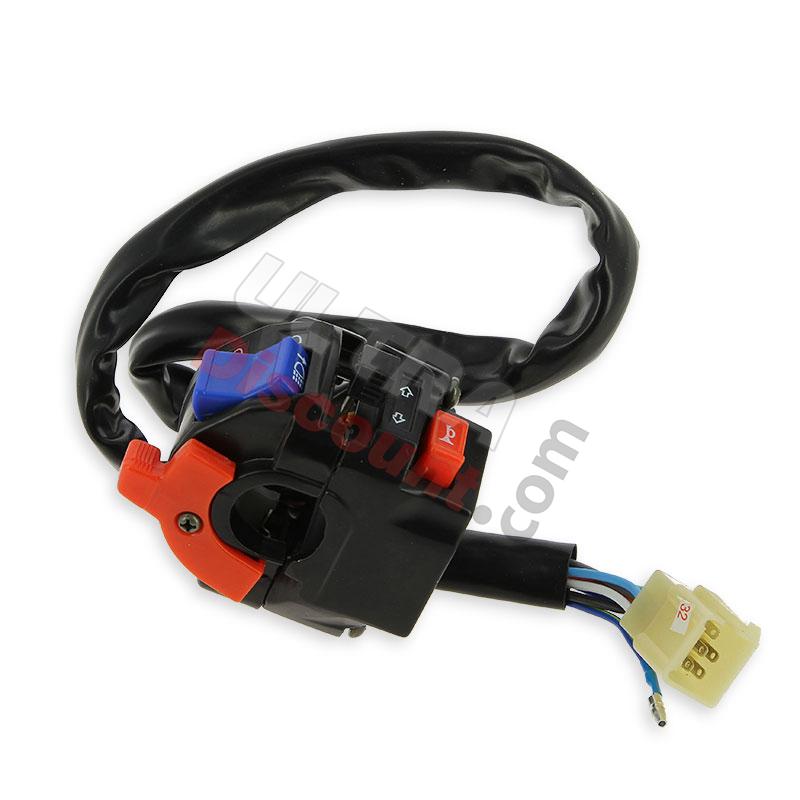 Unità comandi sinistra per Quad Shineray 200cc (XY200ST-6A), Ricambi Shineray 200 ST6A