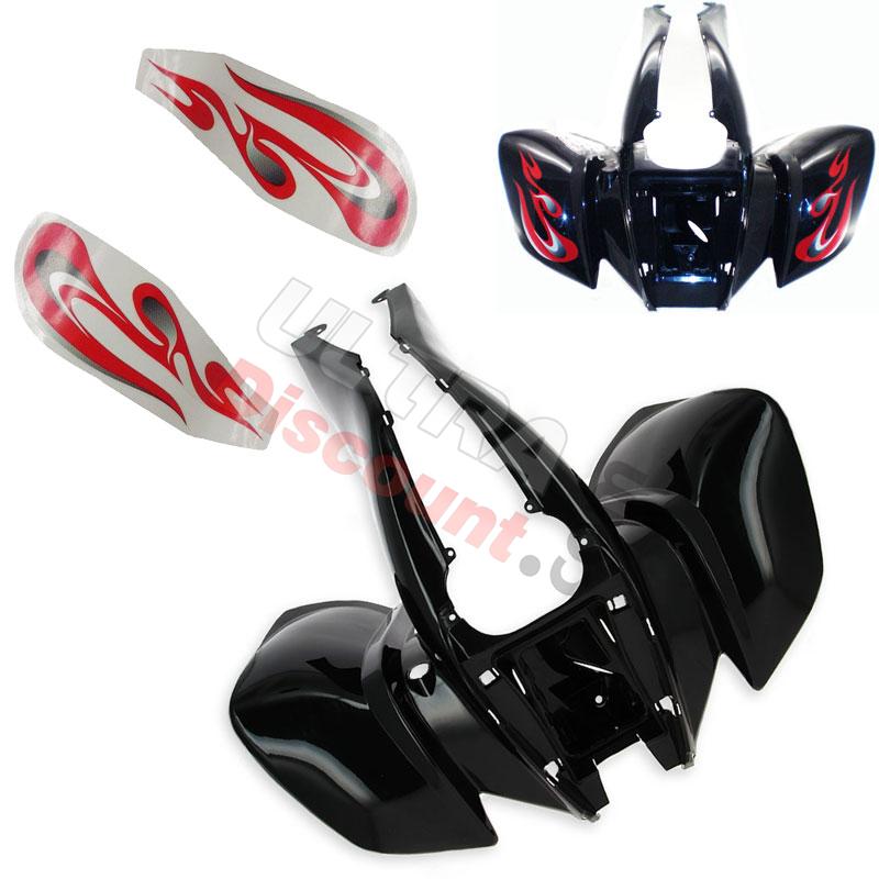 Carena anteriore per Quad Shineray 200cc + Adesivi, Ricambi Shineray 200STIIE e STIIEB