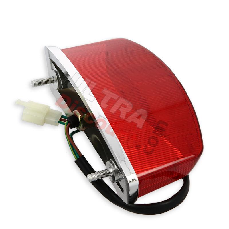 Luce posteriore per Quad Shineray 200cc (XY200STIIE-B), Ricambi Shineray 200STIIE e STIIEB