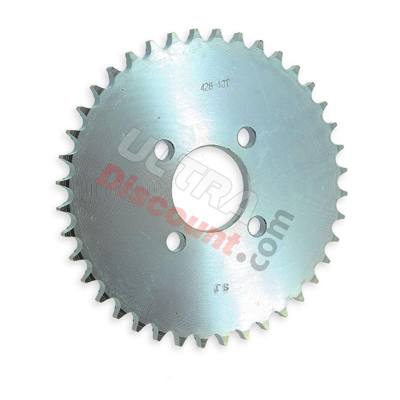 Corona 40 denti per quad shineray 200cc STIIE-B (H428), Ricambi Shineray 200STIIE e STIIEB