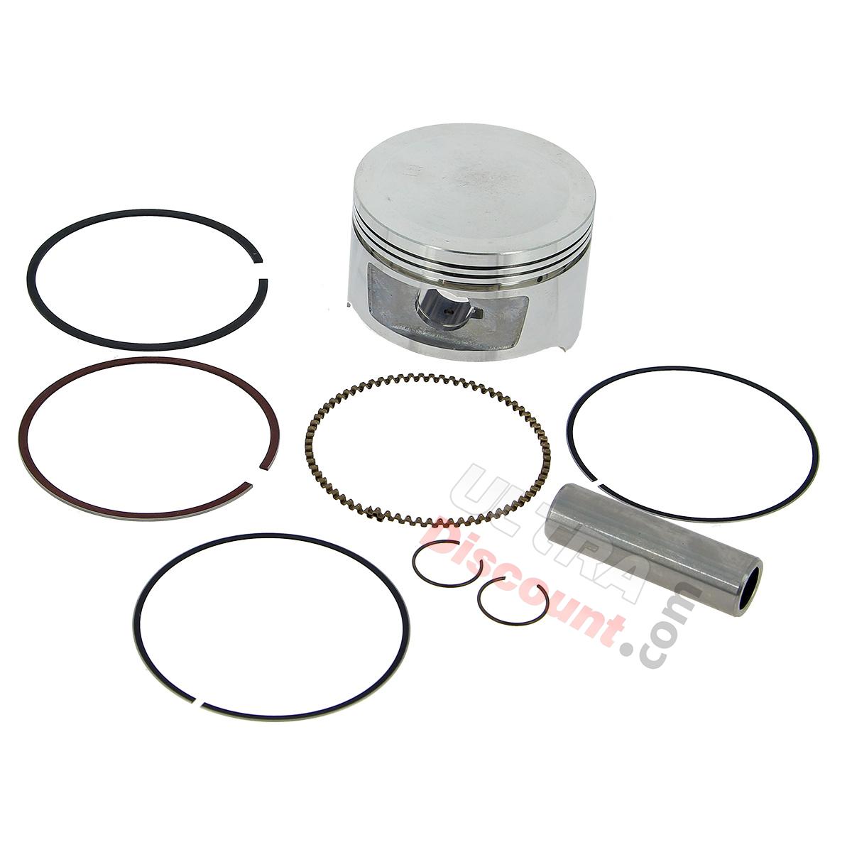 Kit pistone per Quad Shineray 250ST-9C (Motori 172MM), Pezzi Quad Shineray 250 ST9C