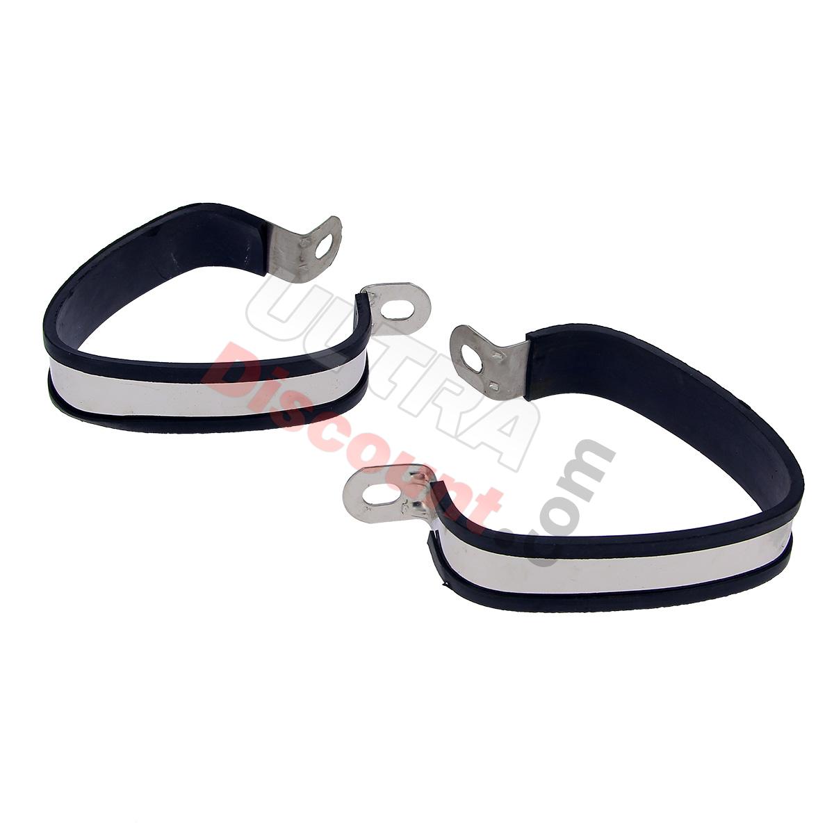Coppia Collare di fissaggio per Quad Shineray 250ST-5, Ricambi Shineray 250 ST5
