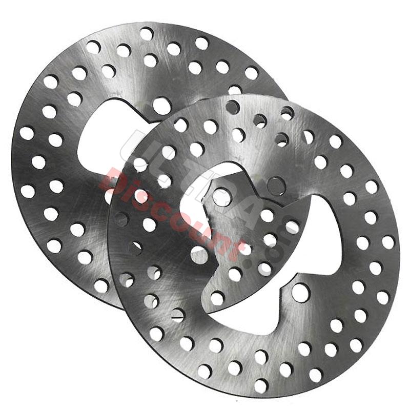 Paio di dischi anteriori per Quad Shineray 300cc STE , Ricambi Quad Shineray 300