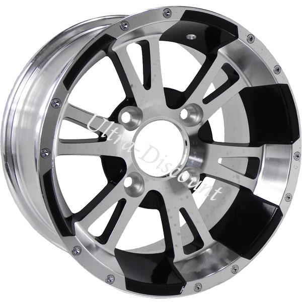 Cerchio posteriore in alluminio per quad Shineray 350cc (XY350ST-2E), Ricambi Quad Shineray 350cc