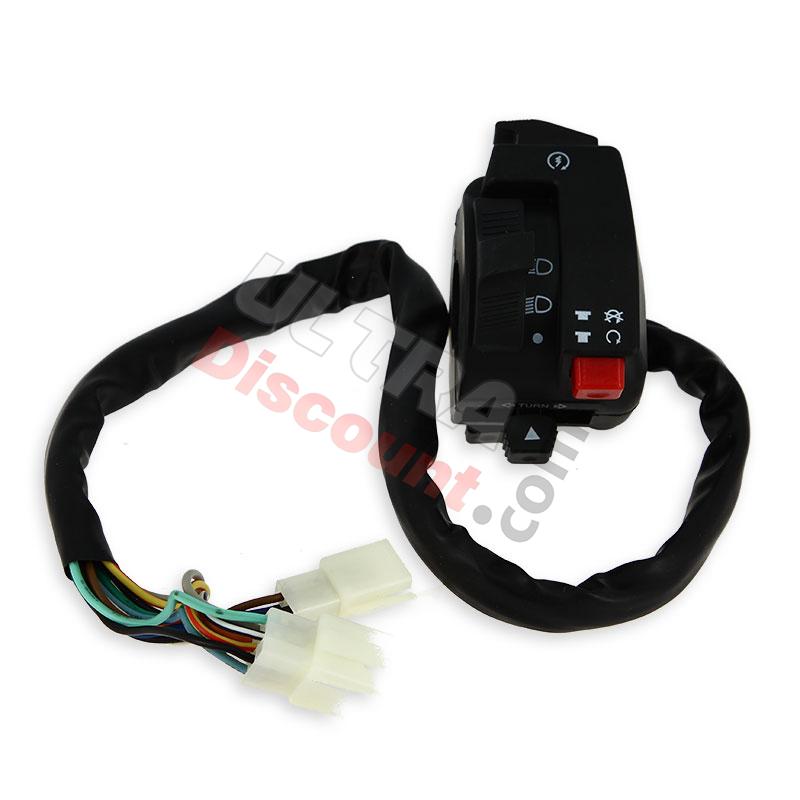 Unità comandi sinistra per Quad Shineray 150cc (XY150STE), Ricambi Shineray 150 STE