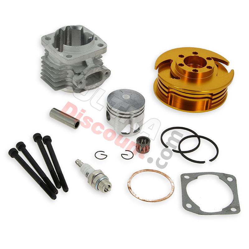 Kit 53cc 4 transferts asse di 10 mm (tipo C, oro), Ricambi pocket supermoto