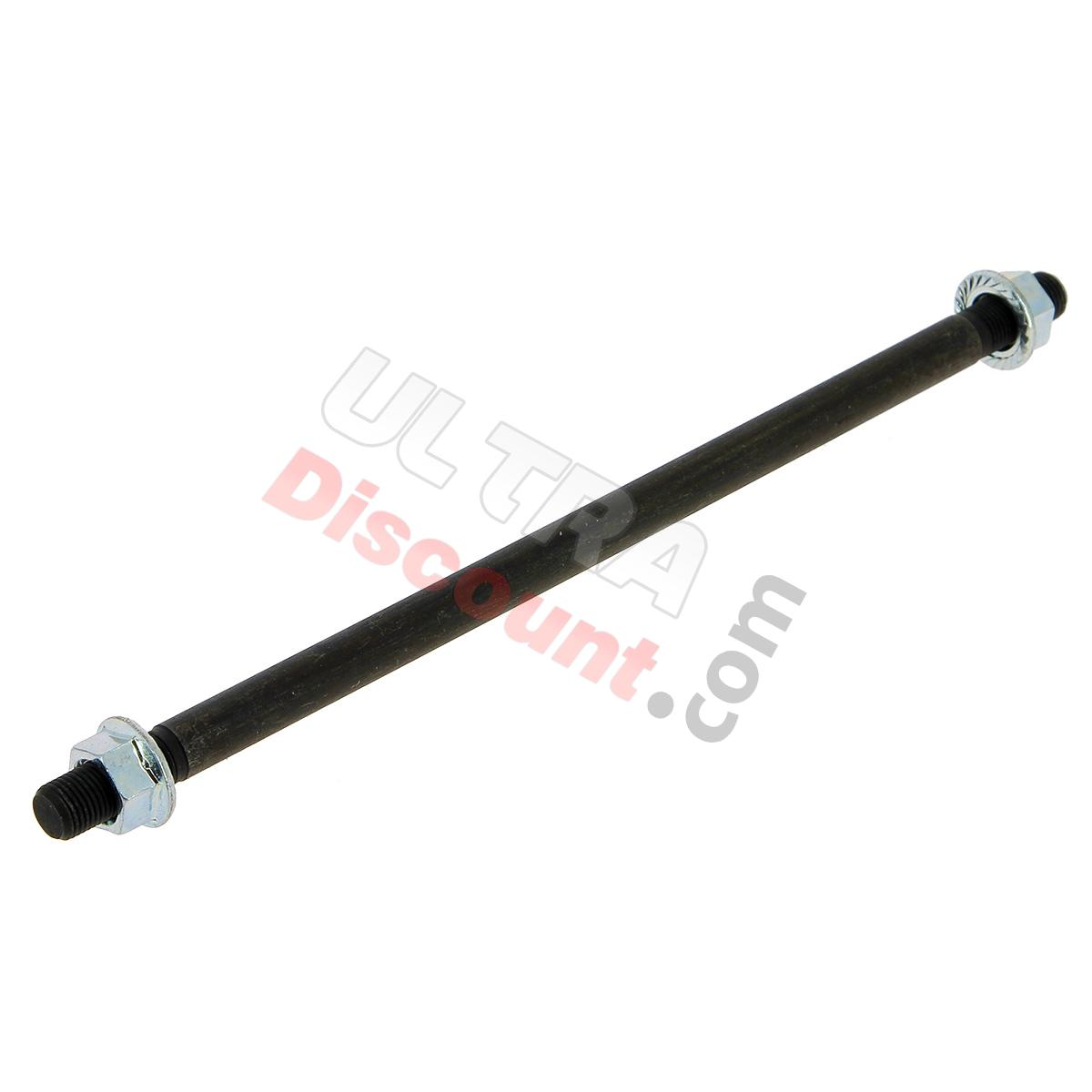 Asse ruota posteriore + dadi per mini moto, Ricambi pocket supermoto Asse ruota posteriore + dadi per mini moto, Ricambi pocket supermoto