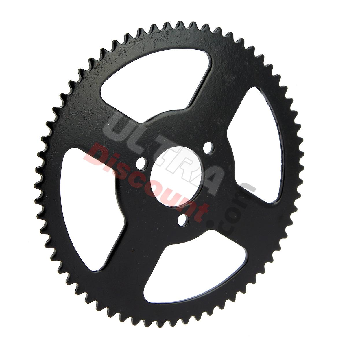 Corona rinforzata a 64 denti (passo piccolo), Ricambi pocket supermoto