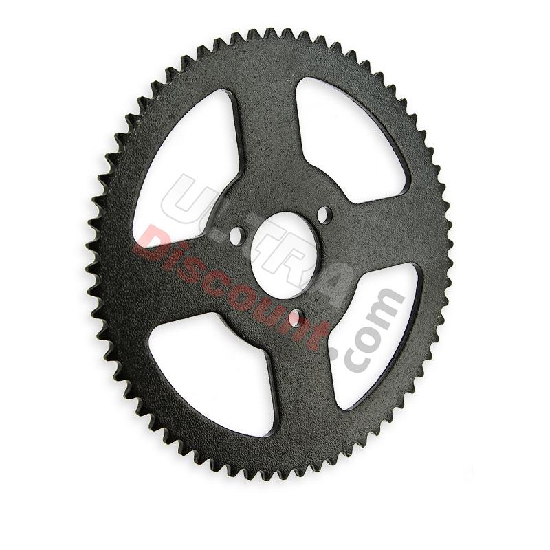 Corona rinforzata a 66 denti passo piccolo supermotard, Ricambi pocket supermoto