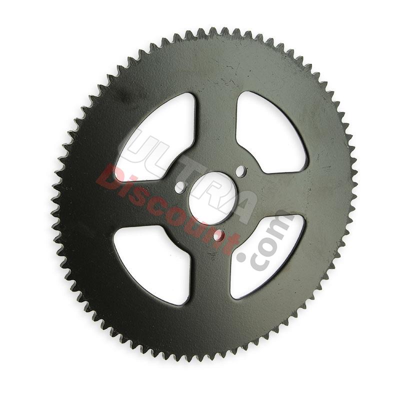 Corona rinforzata a 80 denti (passo piccolo), Ricambi pocket supermoto