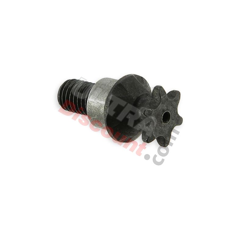 Pignone rinforzato 6 denti per mini moto a passo Americano catena TF8 (8mm), Ricambi pocket supermoto