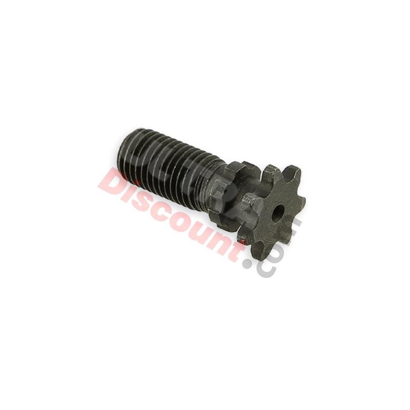 Pignone rinforzato 7 denti a passo Americano (10mm, passo picolo), Ricambi pocket supermoto