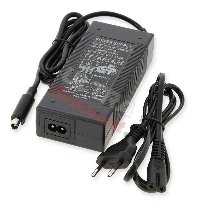 CARICABATTERIE 42V 2.0A per scooter elettrico Xiaomi M365, Parti XIAOMI M365