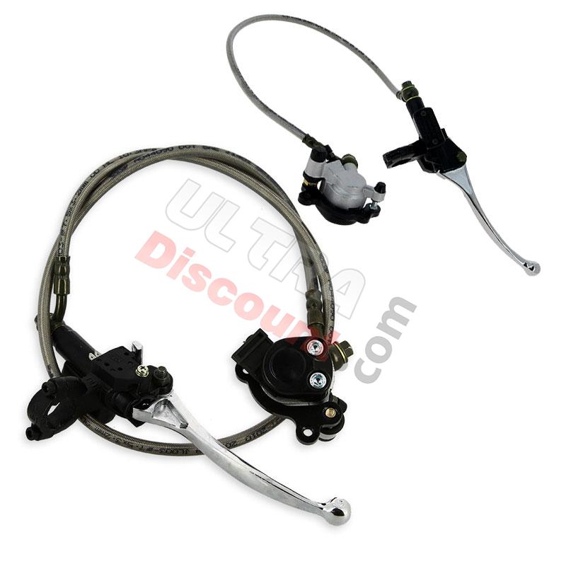 Kit freno idraulico Anteriore + posteriore per MTA4, Ricambi Pocket Blata MT4