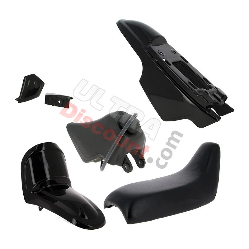 Carena completo per Yamaha PW50 (Nero), ricambi YAMAHA PW50