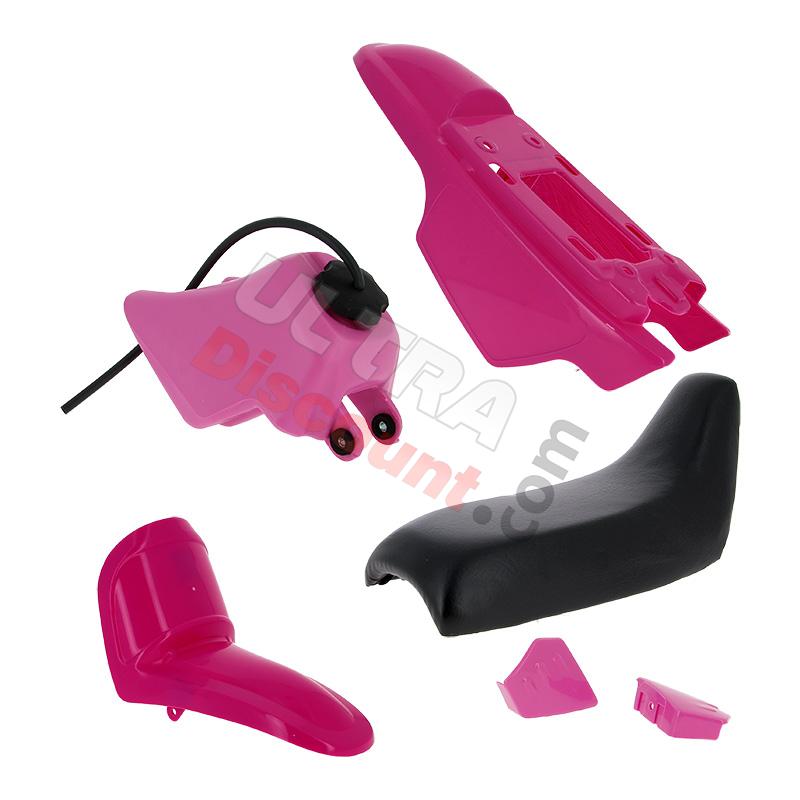 Carena completo per Yamaha PW50 (Roseo), ricambi YAMAHA PW50 Carena completo per Yamaha PW50 (Roseo), ricambi YAMAHA PW50