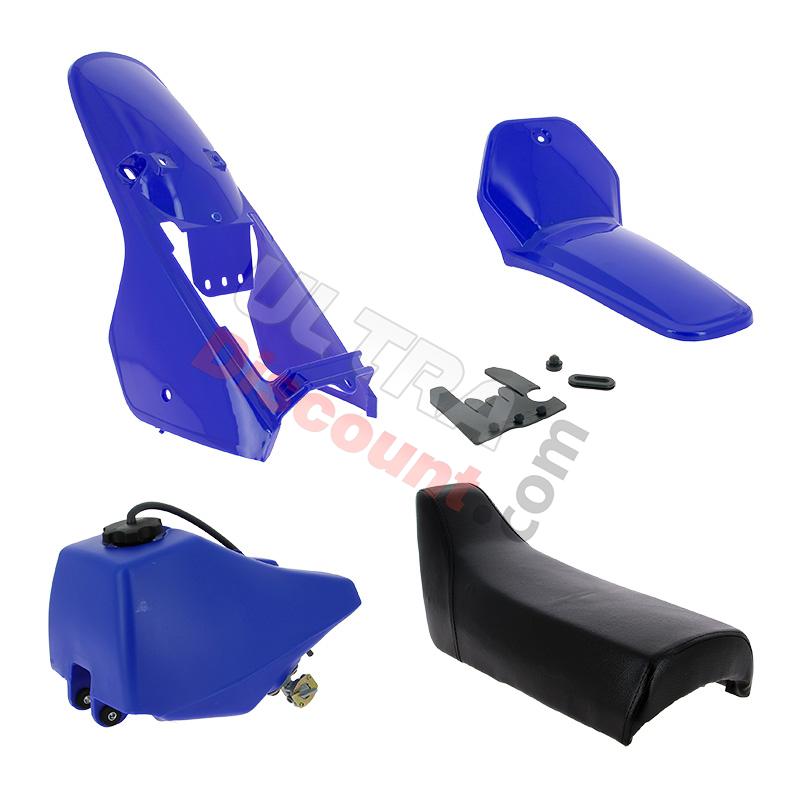 Carena completo per Yamaha PW80 (Blu), ricambi YAMAHA PW80 Carena completo per Yamaha PW80 (Blu), ricambi YAMAHA PW80