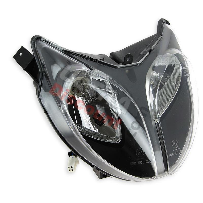 Faro anteriore per scooter Baotian BT49QT-12, Ricambi Baotian BT49QT-12 Faro anteriore per scooter Baotian BT49QT-12, Ricambi Baotian BT49QT-12