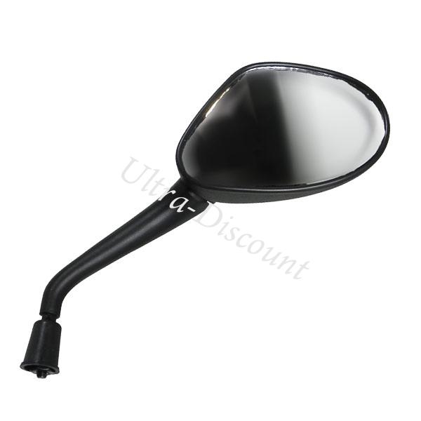 Specchietto retrovisore destro per scooter Baotian BT49QT-12 (nero - Tipo 2), Ricambi Baotian BT49QT-12