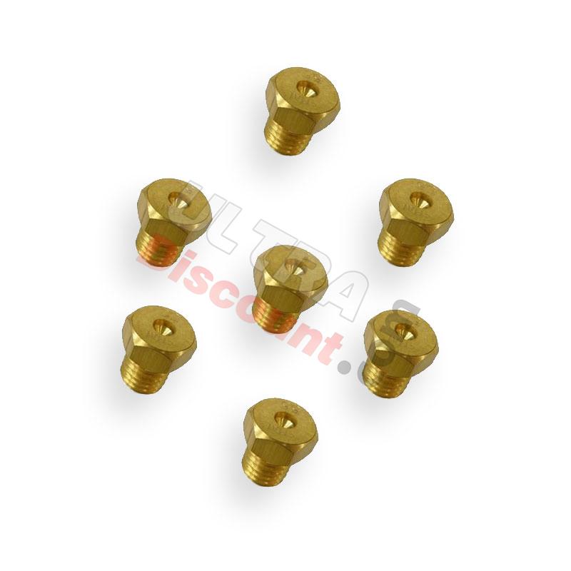 Lotto di 7 getti per Kit carburatore Arreche, Ricambi mini quad
