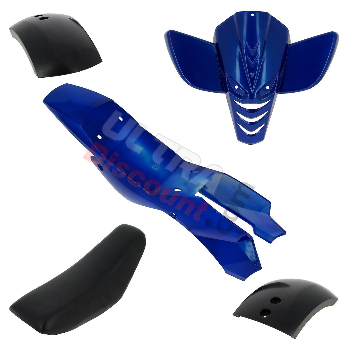 Carena mini quad blu tipo 2, Ricambi mini quad
