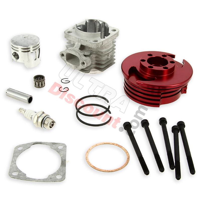 Kit 53cc 4 transferts asse di 12 mm (tipo C, rosso), Ricambi mini quad