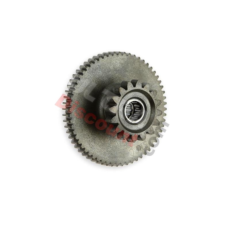 Doppio pignone per motorino di avviamento per Shineray 250cc ST-9E-STIXE (16 denti), Ricambi quad 250cc STIXE ST9E