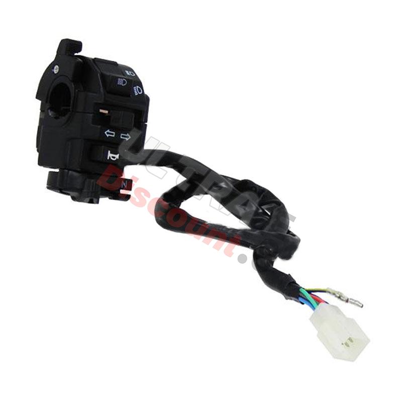 Unità comandi sinistra per Quad Shineray 300STE, Ricambi Quad Shineray 300 Unità comandi sinistra per Quad Shineray 300STE, Ricambi Quad Shineray 300