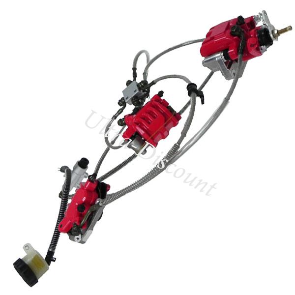 Kit completo freni idraulici per Quad Shineray 300STE (rifinitura racing), Ricambi Quad Shineray 300