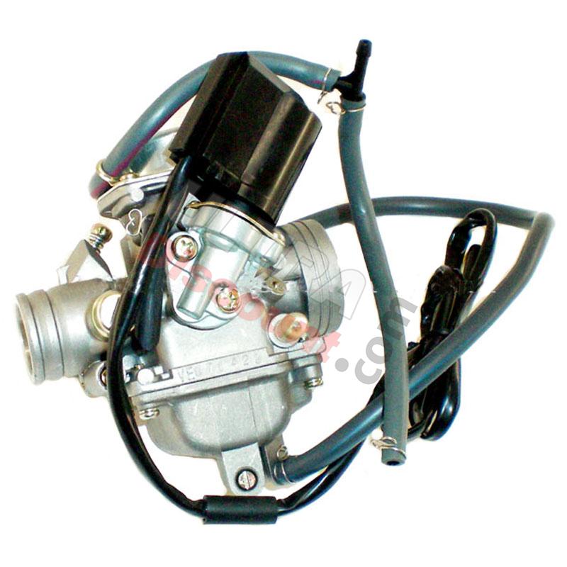 Carburatore 24mm per scooter a 4 tempi, Parti di scooter cinesi Carburatore 24mm per scooter a 4 tempi, Parti di scooter cinesi