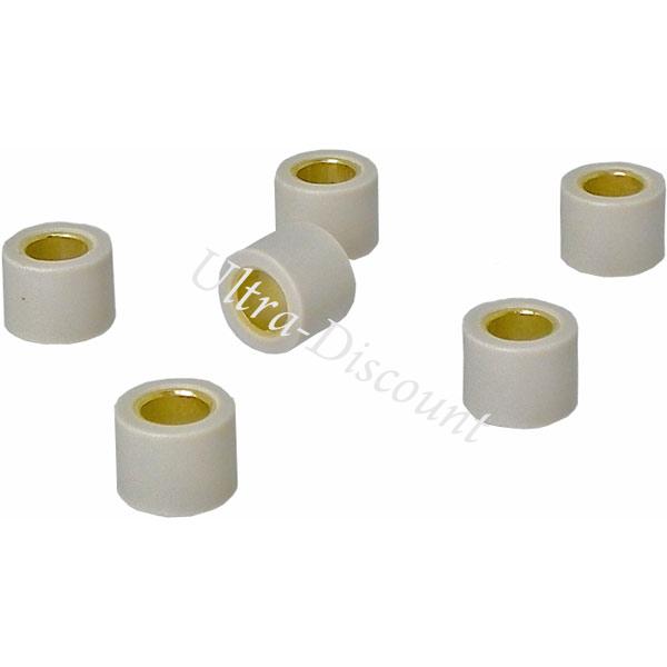 Lotto di 6 rulli per variatore per scooter 250cc (20g), Parti di scooter cinesi Lotto di 6 rulli per variatore per scooter 250cc (20g), Parti di scooter cinesi