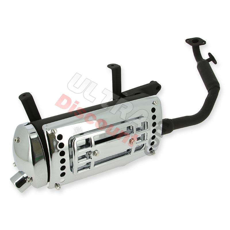 Marmitta per scooter cinese 125cc (tipo2), Parti di scooter cinesi Marmitta per scooter cinese 125cc (tipo2), Parti di scooter cinesi