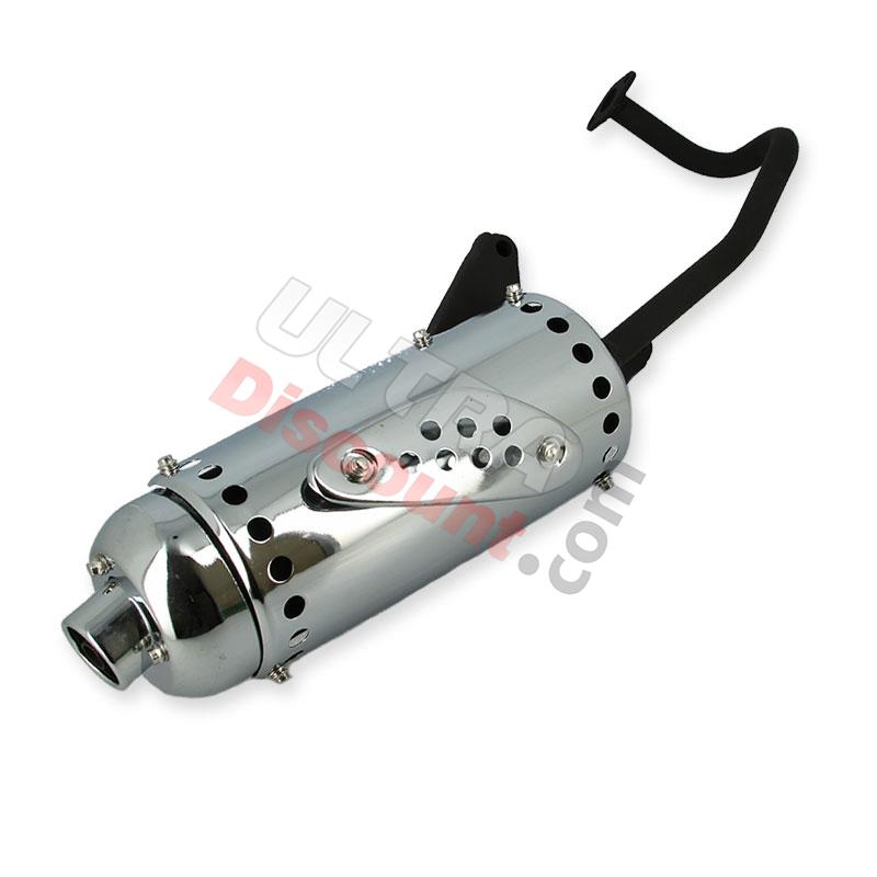 Marmitta per scooter cinese 50cc a 4 tempi (tipo1), Parti di scooter cinesi Marmitta per scooter cinese 50cc a 4 tempi (tipo1), Parti di scooter cinesi