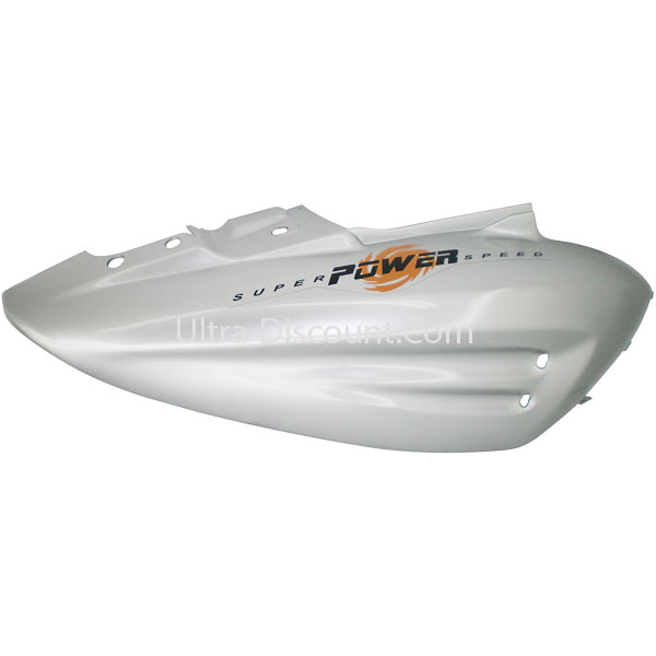 Carena fianco destro per scooter Jonway YY50QT-28A (grigio-arancio, tipo1), Ricambi Scooter Jonway