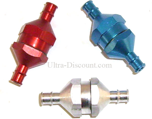Filtro benzina per tubo  1-8'' di carburatore Alta Pressione, Ricambi Mini Moto