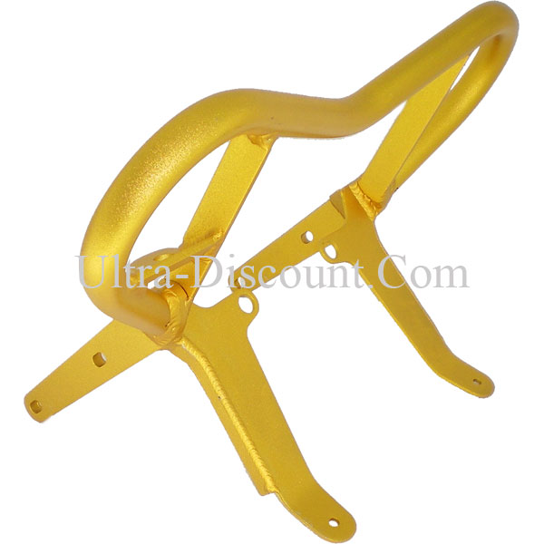 Supporto targa d'immatricolazione per Quad Shineray 250cc ST-9E (Oro), Ricambi quad 250cc STIXE ST9E
