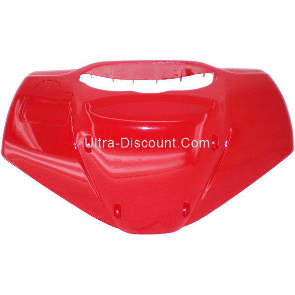 Carena per testa forcella rossa per scooter, Parti di scooter cinesi Carena per testa forcella rossa per scooter, Parti di scooter cinesi