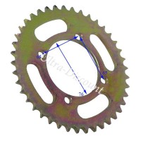 Corona rinforzata a 37 denti per Pit Bike (tipo 3, 428)