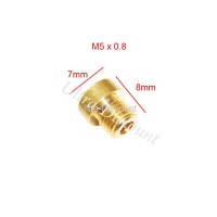 Lotto di 3 getti per quad Bashan (1.00-1.05-1.20) 