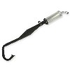 Marmitta tuning per mini moto argento (Type 1), Ricambi pocket supermoto