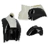 Carena per mini scooter 47-49cc (Nero), Parti per mini scooter