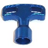 Manopola per avviamento a strappo di colore blu, Ricambi Racing mini ZPF