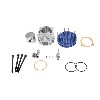 Kit mini moto 49cc 4 transferts asse di 10 mm (tipo A, blu), Ricambi mini quad