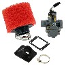 Carburatore da 19mm per mini moto Polini 911 + filtro rosso, Ricambi Polini 911 GP3