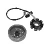 Statore + volano magnetico per scooter Baotian BT49QT-12, Ricambi Baotian BT49QT-12
