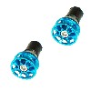 Tappi manubrio Blu (tipo 3), Ricambi quad Bashan 300cc BS300S18